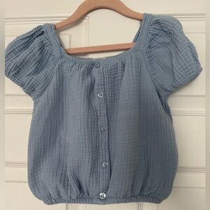 ✨3/$18✨Haute Hippie Light Blue Kids Top